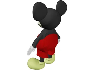 Mickey Mouse 3D Model preview