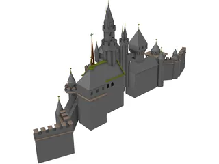 Disneyland 3D Model preview