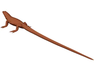 Lizard 3D Model preview