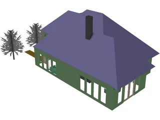 House 3D Model preview