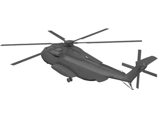 Sikorsky CH-53 Sea Stallion 3D Model preview