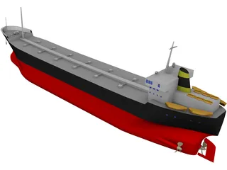 Tanker 3D Model preview