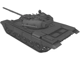 T-72M1 3D Model preview
