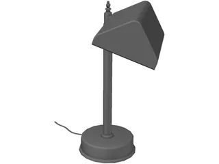 Table Lamp 3D Model preview