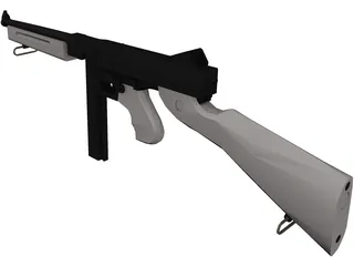 Thompson 3D Model preview