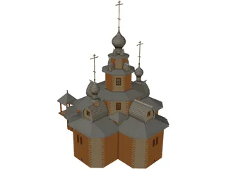 Church Tranfiguration 3D Model preview
