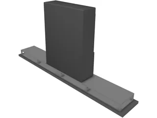 TV 3D Model preview