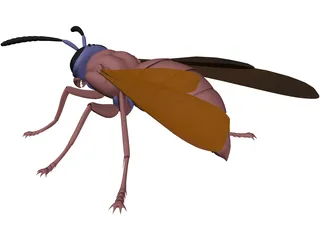 Wasp 3D Model preview