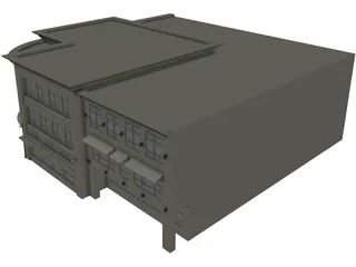 Shopping Center 3D Model preview