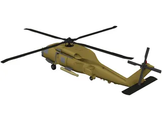 Sikorsky SH-60B Seahawk 3D Model preview