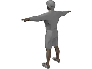 Man [+Outfits and Hairstyles] 3D Model preview