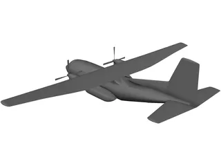C-160 Transall 3D Model preview
