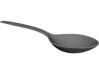 Spoon 3D Model preview