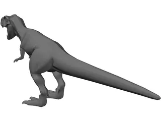 Tyrannosaurus Rex 3D Model preview