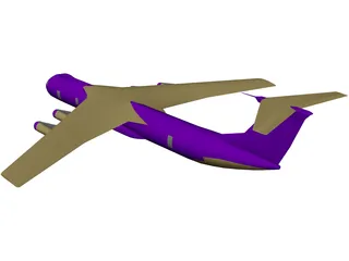 C-141 Starlifter 3D Model preview