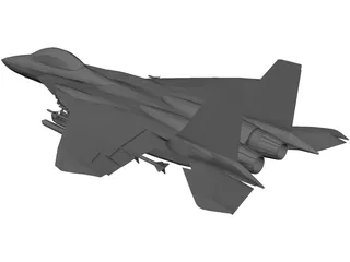 F-15E 3D Model preview