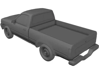 Toyota Pickup (1990) 3D Model preview