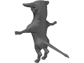 Bull 3D Model preview