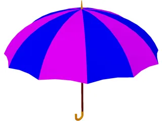 Umbrella 3D Model preview
