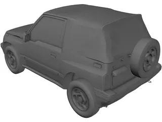 Isuzu Geo Tracker (1993) 3D Model preview