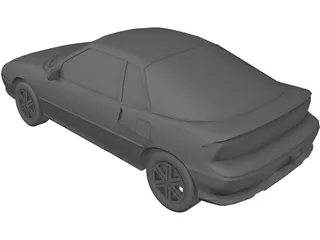 Isuzu Geo Storm (1993) 3D Model preview