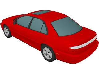 Cadillac Catera (1999) 3D Model preview