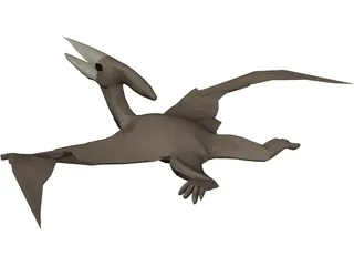 Pterodactyl 3D Model preview