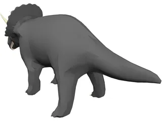 Triceratops 3D Model preview