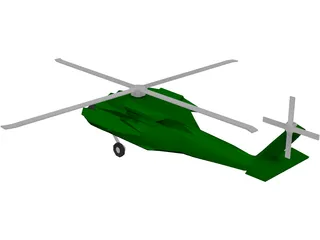 Sikorsky MH-60 Stallion 3D Model preview