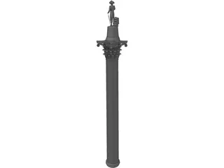 Nelsons Column 3D Model preview