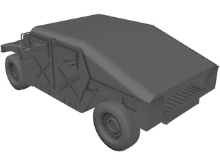 Humvee 3D Model preview