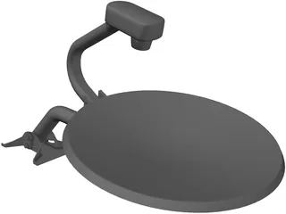 Satellite Dish 3D Model preview