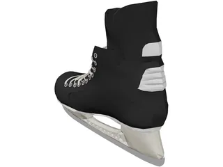 Ice Skate 3D Model preview