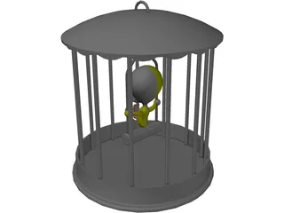 Tweety 3D Model preview