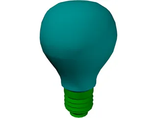 Light Bulb 3D Model preview