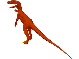 Velociraptor 3D Model preview