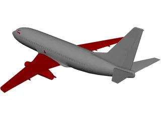 Boeing 737-200 3D Model preview