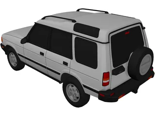 Land Rover Discovery (1996) 3D Model preview