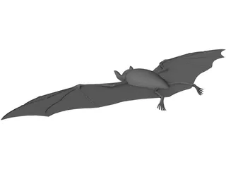 Vampire Bat 3D Model preview