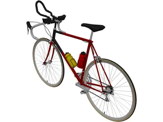 Bicycle 3D Model preview