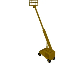 Manlift 3D Model preview