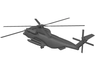 Sikorsky MH-53J Pave Low III 3D Model preview