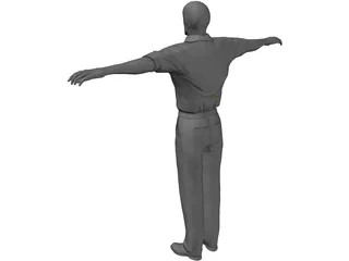 Man 3D Model preview