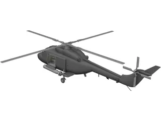 Westland Lynx Mk3 [+Interior] 3D Model preview