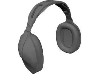 Headphones 3D Model preview