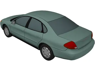 Ford Taurus (2000) 3D Model preview