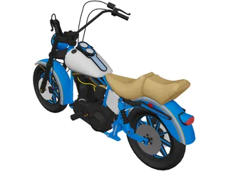 Harley-Davidson 3D Model preview