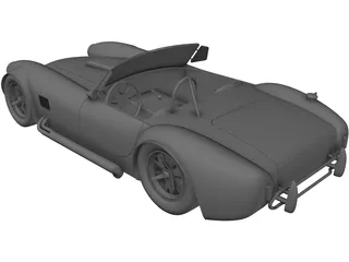 Shelby Cobra (1966) 3D Model preview