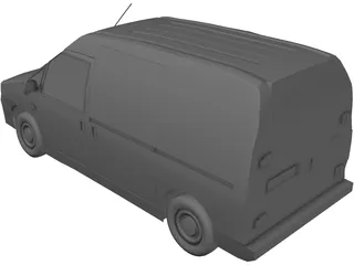Fiat Scudo 3D Model preview