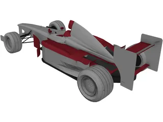 Ferrari F399 F1 (1999) 3D Model preview